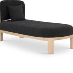 Maybourne Boucle Fabric Upholstered Chaise