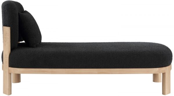 Maybourne Boucle Fabric Upholstered Chaise