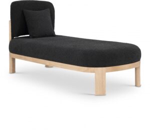 Maybourne Boucle Fabric Upholstered Chaise