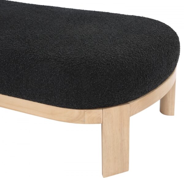 Maybourne Boucle Fabric Upholstered Chaise