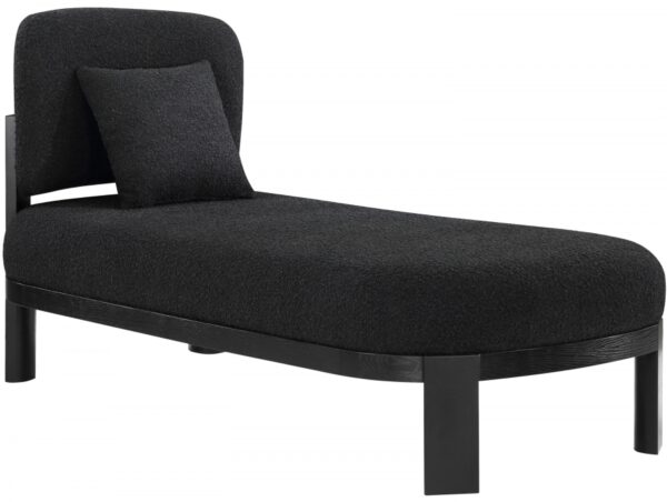 Maybourne Boucle Fabric Upholstered Chaise