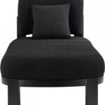 Maybourne Boucle Fabric Upholstered Chaise