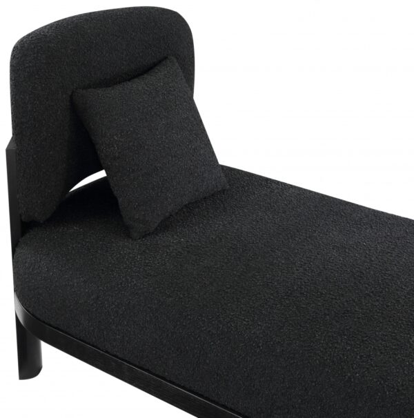 Maybourne Boucle Fabric Upholstered Chaise