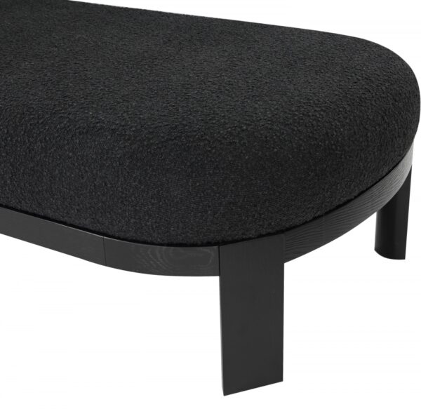 Maybourne Boucle Fabric Upholstered Chaise