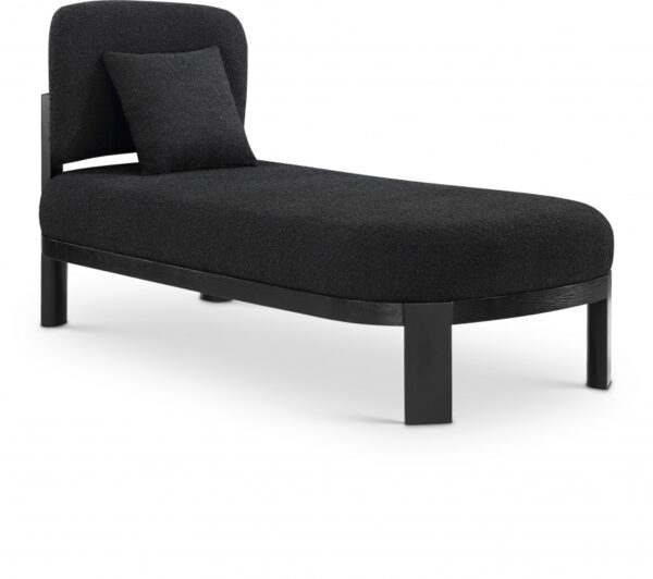 Maybourne Boucle Fabric Upholstered Chaise