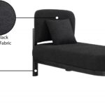 Maybourne Boucle Fabric Upholstered Chaise