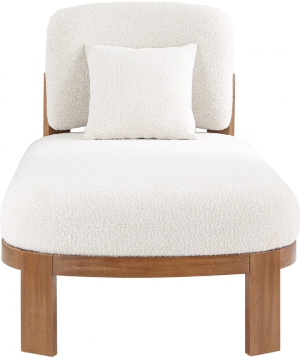 Maybourne Boucle Fabric Upholstered Chaise