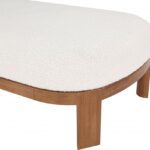 Maybourne Boucle Fabric Upholstered Chaise