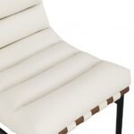 Burke Vegan Leather Upholstered Counter Stools