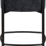 Burton Chenille Fabric Upholstered Bar / Counter Stool