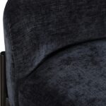 Burton Chenille Fabric Upholstered Bar / Counter Stool
