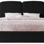 Shiloh Boucle Fabric Upholstered Bed