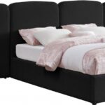 Shiloh Boucle Fabric Upholstered Bed