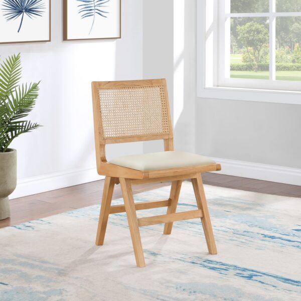 Abby Vegan Leather Upholstered Dining Side Chair