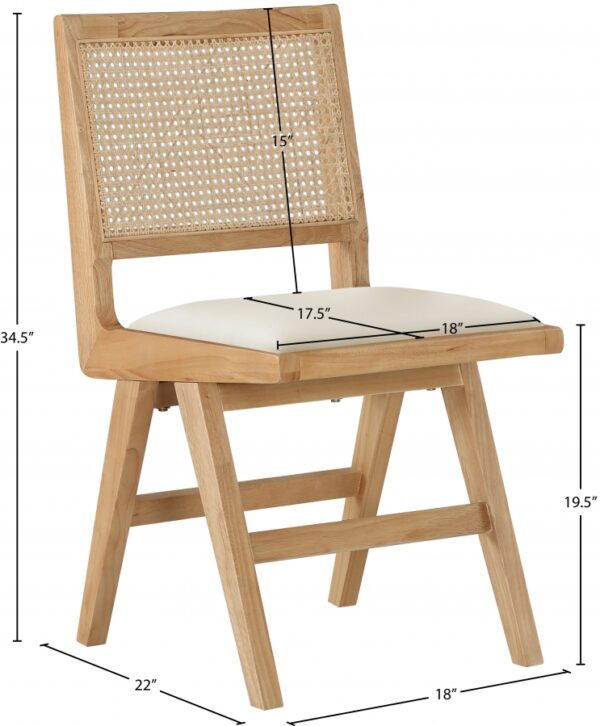 Abby Vegan Leather Upholstered Dining Side Chair