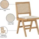 Abby Vegan Leather Upholstered Dining Side Chair