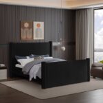 Elias Velvet Upholstered Bed