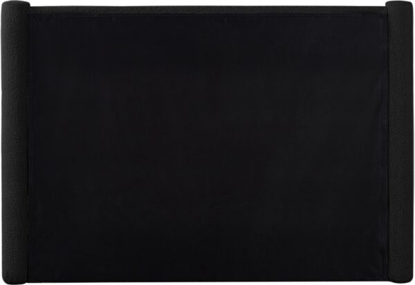 Elias Boucle Fabric Upholstered Bed
