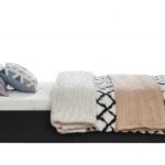 Elias Boucle Fabric Upholstered Twin Bed
