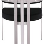 Marcello Stone Velvet Upholstered Dining Chair