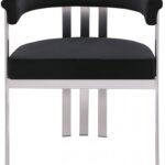 Marcello Stone Velvet Upholstered Dining Chair