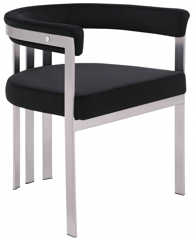 Marcello Stone Velvet Upholstered Dining Chair