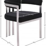 Marcello Stone Velvet Upholstered Dining Chair