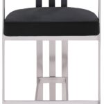 Marcello Velvet Upholstered Counter Stool