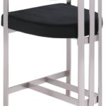 Marcello Velvet Upholstered Counter Stool