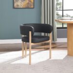 Gideon Vegan Leather Upholstered Dining Chair