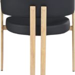 Gideon Vegan Leather Upholstered Dining Chair