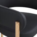 Gideon Vegan Leather Upholstered Dining Chair