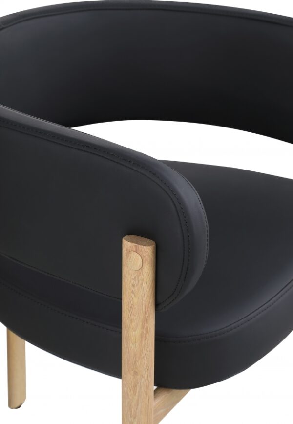 Gideon Vegan Leather Upholstered Dining Chair