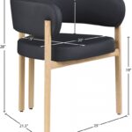 Gideon Vegan Leather Upholstered Dining Chair