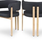Gideon Vegan Leather Upholstered Dining Chair