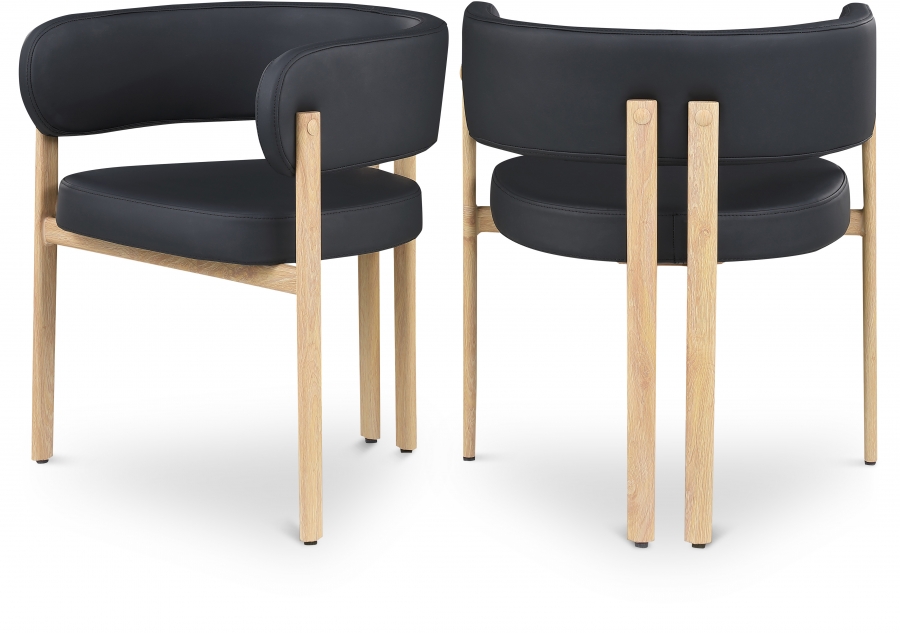 Gideon Vegan Leather Upholstered Dining Chair