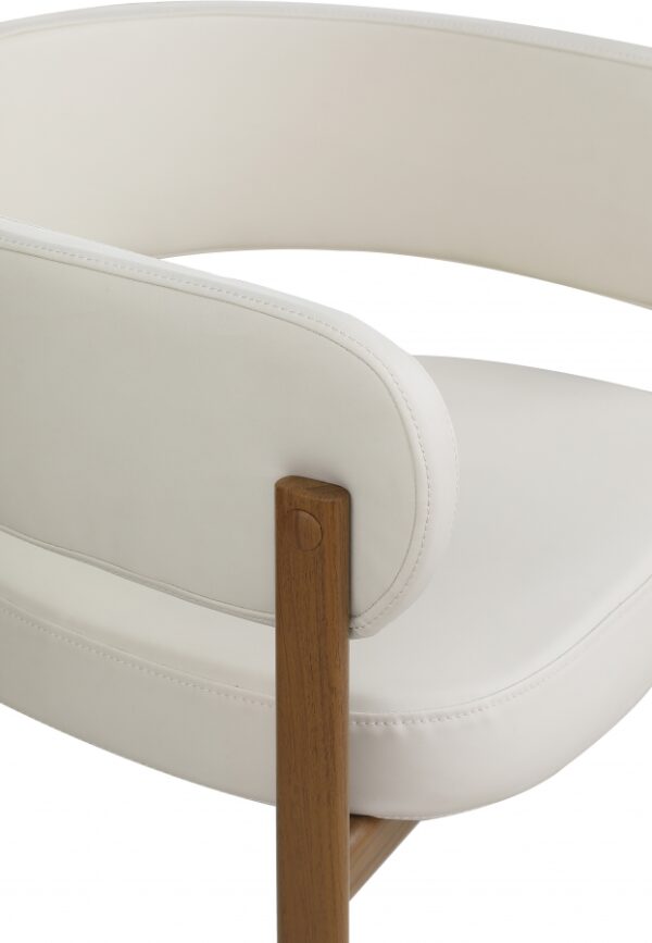 Gideon Vegan Leather Upholstered Dining Chair