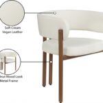 Gideon Vegan Leather Upholstered Dining Chair