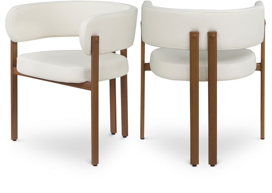 Gideon Vegan Leather Upholstered Dining Chair