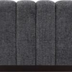 Quinn Chenille Fabric Upholstered Armless Modular Chair