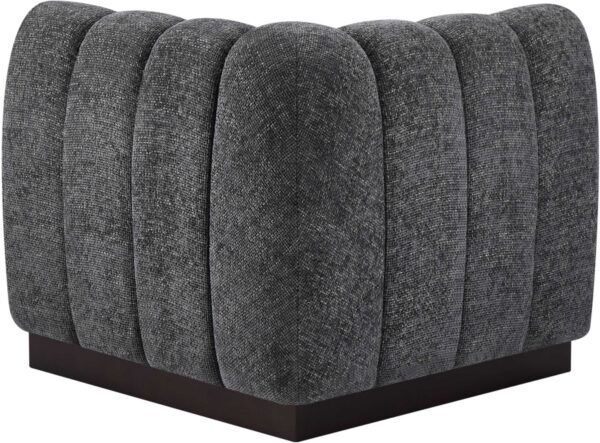 Quinn Chenille Fabric Upholstered Corner Modular Chair