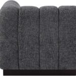Quinn Chenille Fabric Upholstered Corner Modular Chair