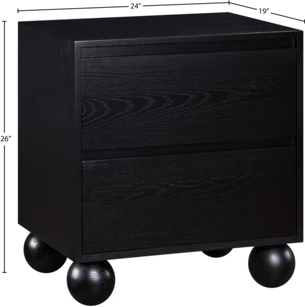 Kent Ash Wood Nightstand