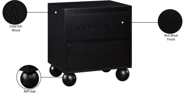 Kent Ash Wood Nightstand