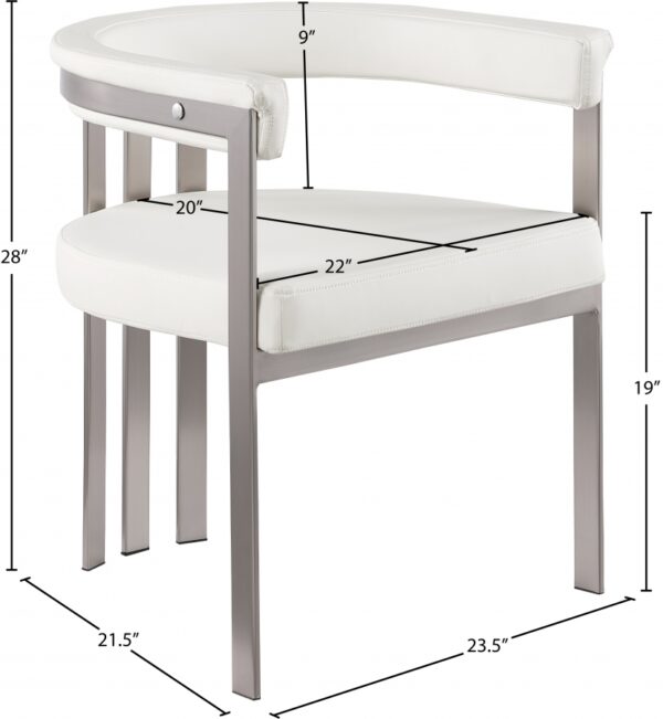 Marcello Vegan Leather Upholstered Dining Chair