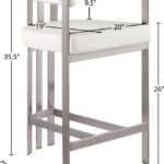 Marcello Vegan Leather Upholstered Bar / Counter Stools