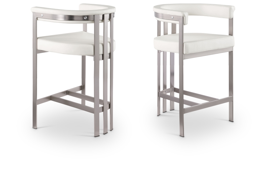 Marcello Vegan Leather Upholstered Bar / Counter Stools