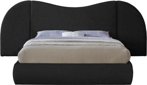 Everest Boucle Fabric Upholstered Bed