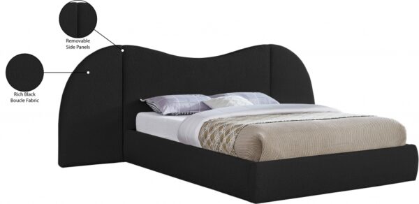 Everest Boucle Fabric Upholstered Bed