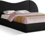Everest Linen Textured Fabric Upholstered Bed